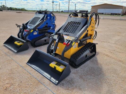 2026 ZJG ZJ-380 Stand On Mini Skid Steer Loader