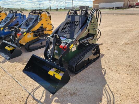 2026 ZJG ZJ-380 Stand On Mini Skid Steer Loader