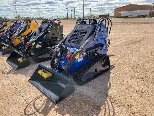 2026 ZJG ZJ-380 Stand On Mini Skid Steer Loader