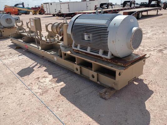 Wood Group 1025 Injection Pump w/Toshiba 500 HP. Electric Motor