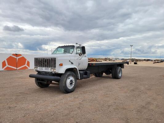 1987 GMC C7000 Flatbed Truck
