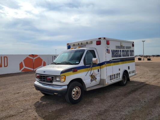 1995 Ford Econoline Mobile Crime Unit