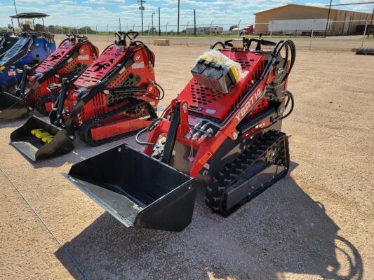 2026 AGT YSRT14 Stand On Mini Skid Steer Loader