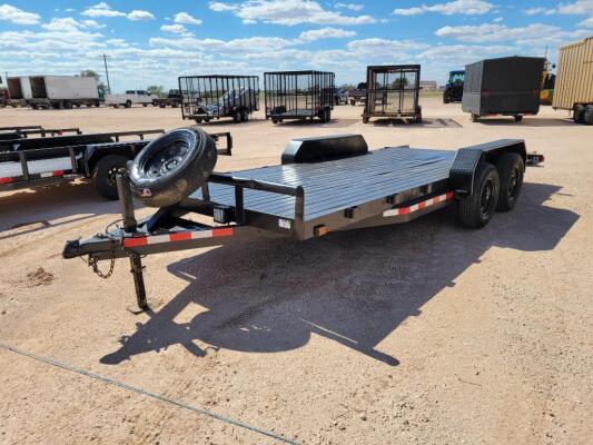 2010 Cen-Tex Car Hauler Trailer w/Steel Floor 83" x 18ft