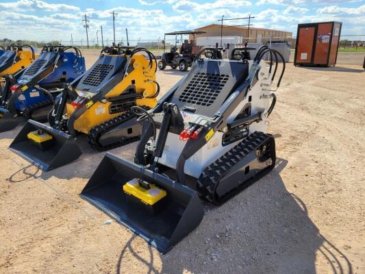 2026 ZJG ZJ-380 Stand On Mini Skid Steer Loader