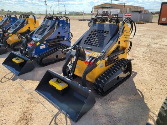 2026 ZJG ZJ-380 Stand On Mini Skid Steer Loader