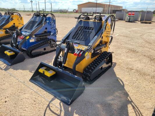 2026 ZJG ZJ-380 Stand On Mini Skid Steer Loader