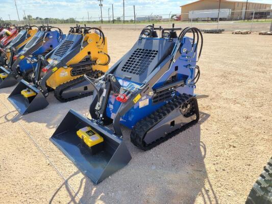 2026 ZJG ZJ-380 Stand On Mini Skid Steer Loader