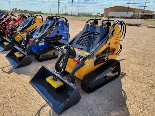 2026 ZJG ZJ-380 Stand On Mini Skid Steer Loader
