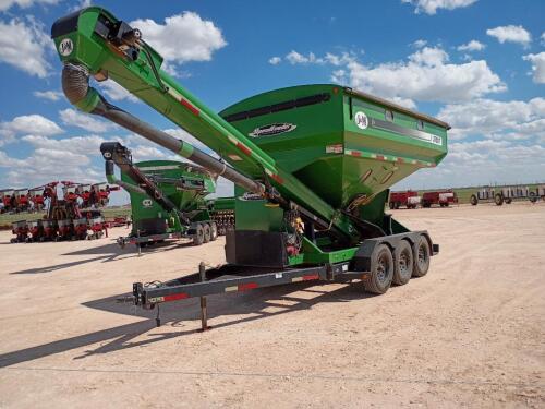 2014 J&M 375ST Seed Tender Trailer