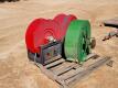 (2) Hose Reels (1) John Deere Blower Fan - 13