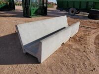 10ft Concrete Feed Trough