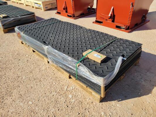 (15) 4ft x 8ft Ground Protection Mats