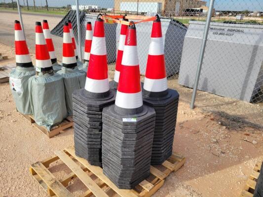 (80) Traffic Safety Cones