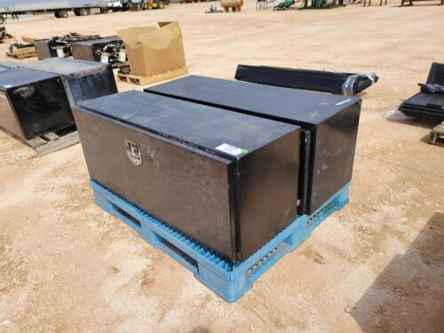 (2) Under Body Mount Tool Boxes