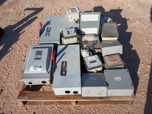 Pallet of Misc Electrical Boxes