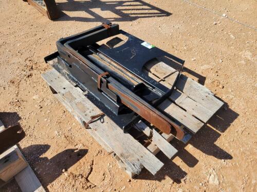 Mini Skid Steer Pallet Fork Frame w/42" Forks