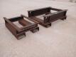 (1) 66'' x 47'' & (1) 54'' x 30'' Multipurpose Skids w/Fork Pockets