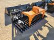 KC 76" Skid Steer Skeleton Grapple Bucket - 7