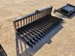 KC 72" Skid Steer Fine Skeleton Bucket, Low Side - 7