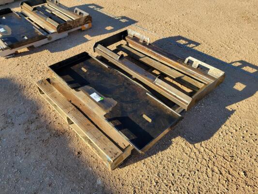 (2) KC Misc Skid Steer Frames