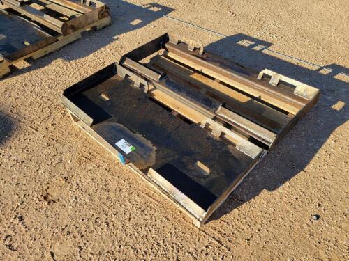 (2) KC Misc Skid Steer Frames