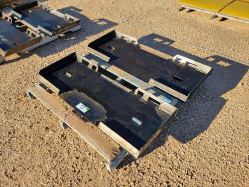 (2) KC Skid Steer Frames