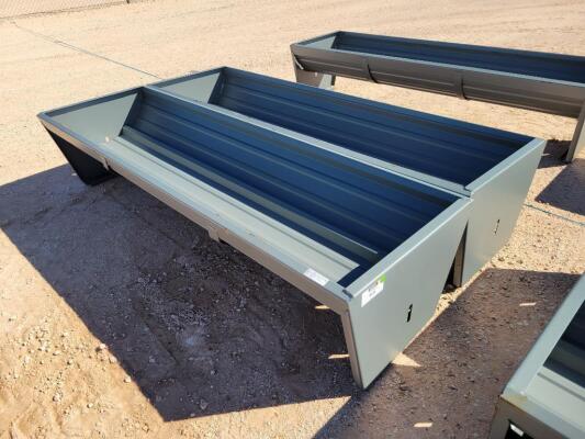 (2) KC 90" Cattle Feeders
