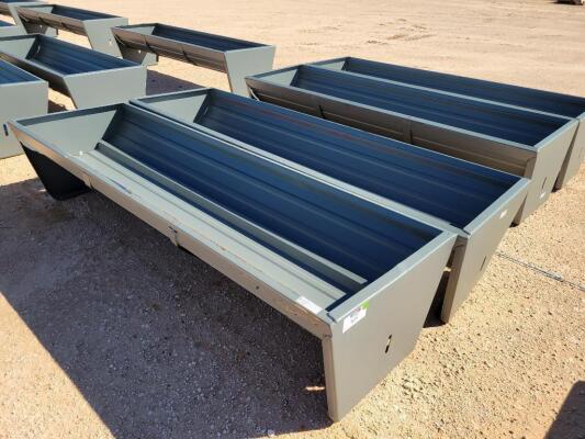 (2) KC 90" Cattle Feeders