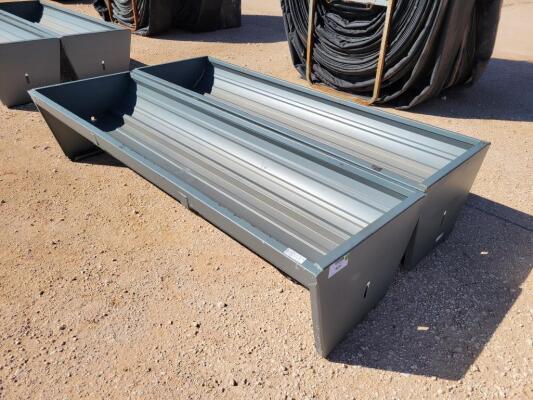 (2) KC 90" Cattle Feeders
