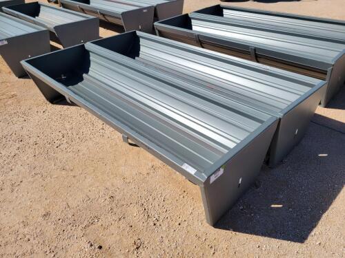 (2) KC 90" Cattle Feeders