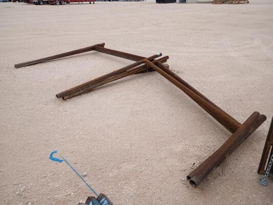 (2) 16ft H Braces with Kicker 8ft Tall