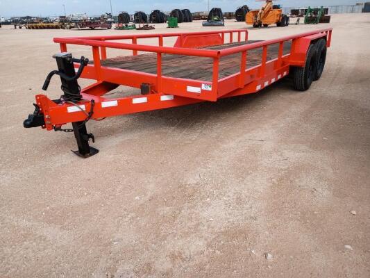 20ft Shop Built Utility Trailer