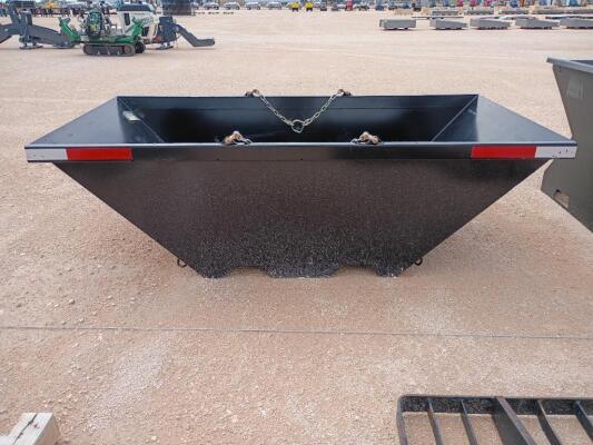 2 Yard Larson Dumpster For Larson LCT-7500 Cable Trailer