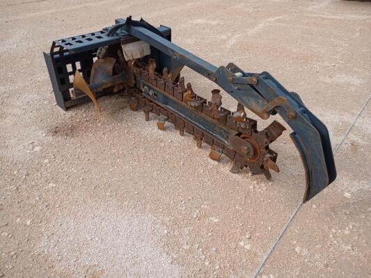Skid Steer Trencher Attachment