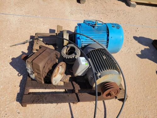 (1) Varvel Gear Box (2) Electric Motors