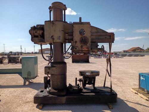 The American Tool Works Co. 4Ft. 13'' Col. Radial Arm Drill Press