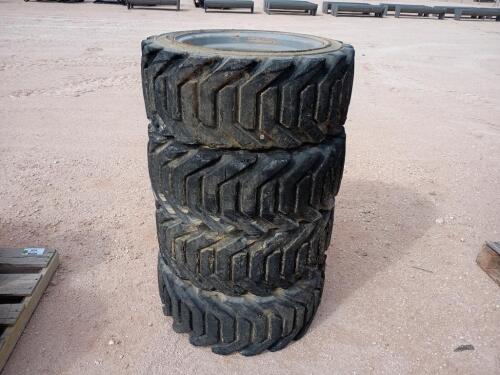 (4) Foam Filled Tires for Genie Manlift, 315/55 D 20