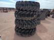(4) New Foam Filled Tires for JCB 510 Telehandler, 17.5-25 - 2