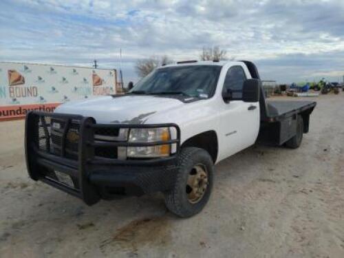 2012 Chevrolet Duramax Flatbed Pickup Truck