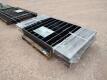 (10) Black Galvanized Steel Fencing - 2