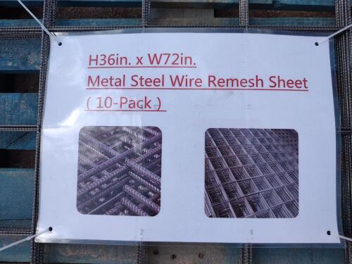 (10) Metal Steel Wire Mesh Sheets