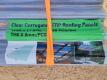 (30) Clear Corrugated FRP Roof Panels