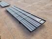 (50 pcs) 26 Gauge R Panels 12ft Long, Color Black - 3
