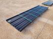 (50 pcs) 23 Gauge R Panels 12ft Long, Color Black - 2
