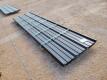 (50 pcs) 23 Gauge R Panels 12ft Long, Color Black - 3
