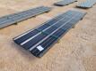 (50 pcs) 23 Gauge R Panels 12ft Long, Color Black - 4