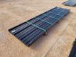 (50 pcs) 26 Gauge R Panels 12ft Long, Color Black - 2
