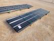 (50 pcs) 26 Gauge R Panels 12ft Long, Color Black - 4