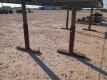 (2) 10Ft Rolling Tables w/DeWalt Shop Saw - 8